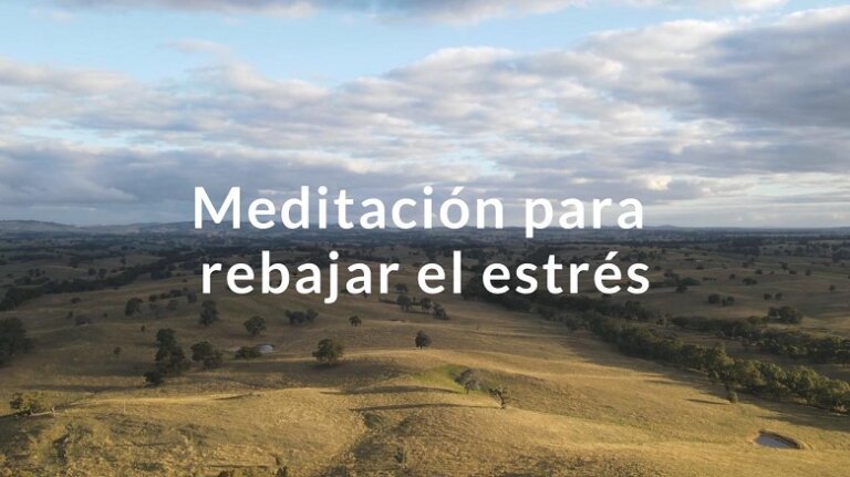 Cálmate con esta Meditación